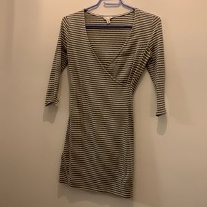 Heritage 81 bodycon strip dress